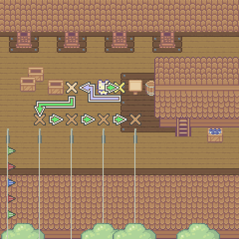 Map overview and path