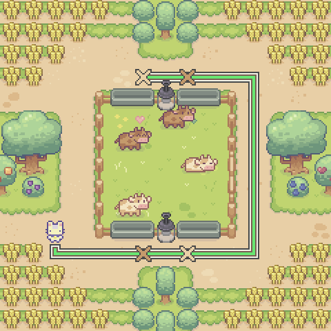 Map overview and path