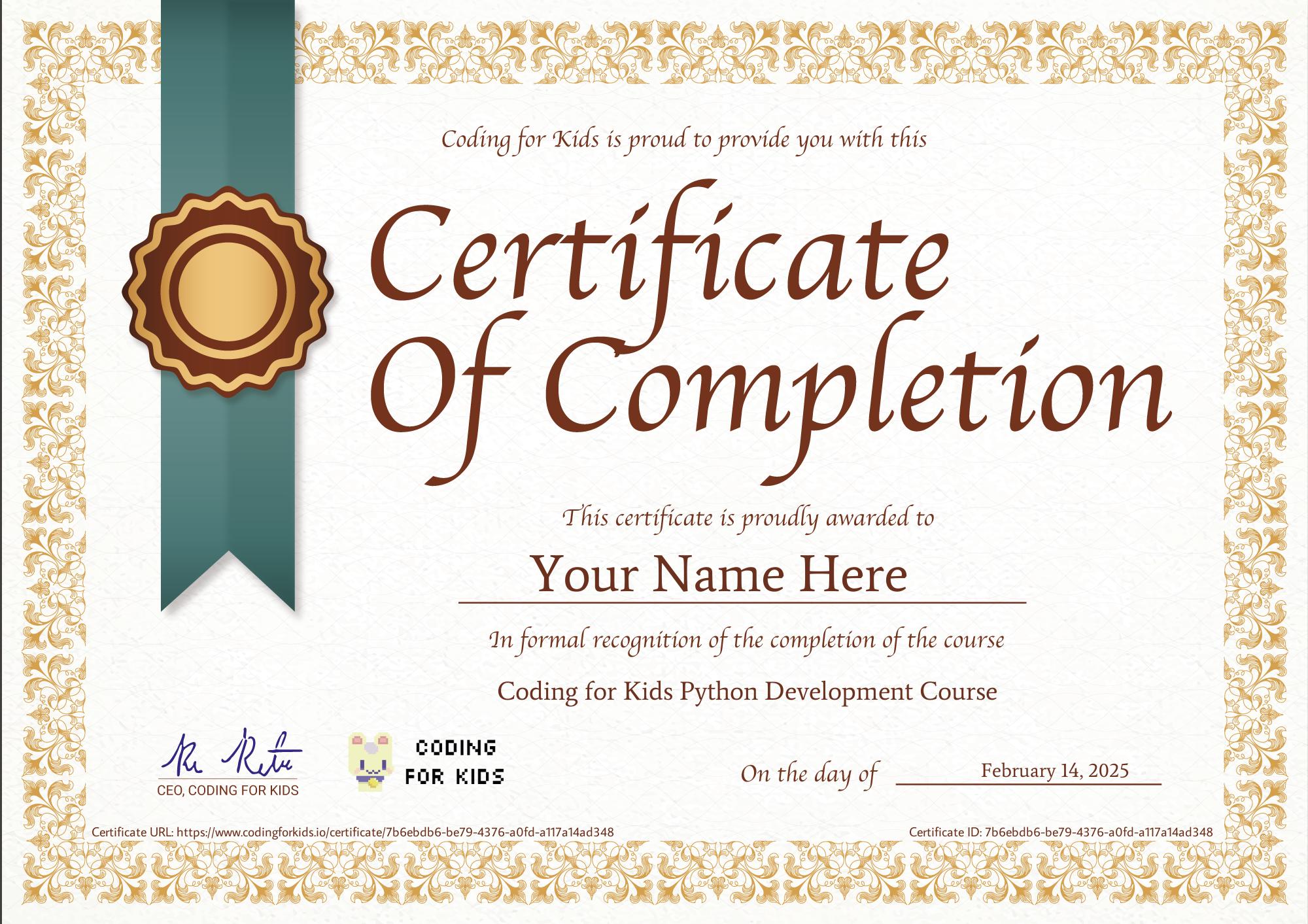 Coding for Kids - Learn Python By Playing